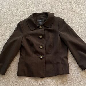 Banana Republic Dark Brown Kids Blazer